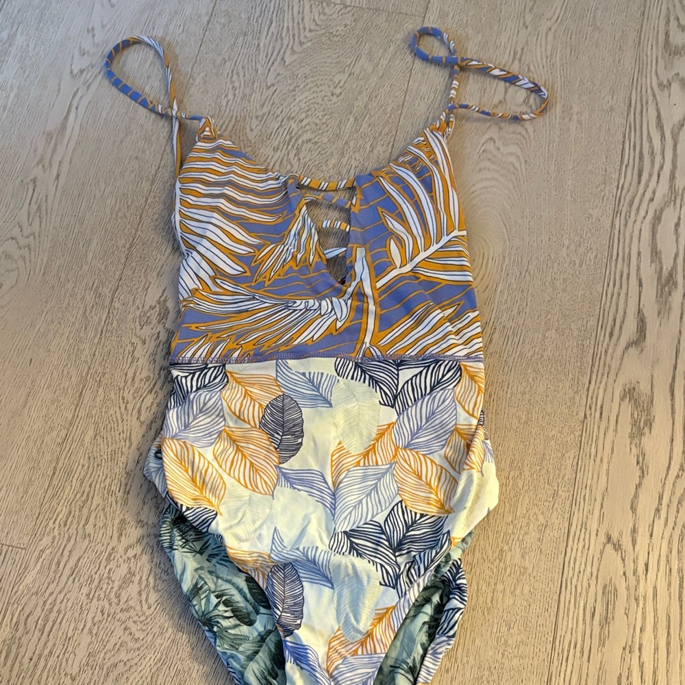 Maaji Tropical Leaf Print women Swimsuit